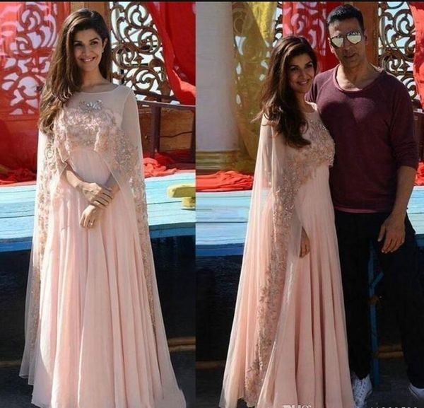 

2019 saudi arabic prom dresses with wrap floor length chiffon appliques long formal evening party gowns special occasion dress plus size, Black