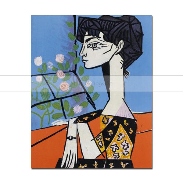 Hand Painted Oil Painting On Canvas Copy Famous Paintings Picasso Artwork Living Room Decor Large Wall Art Cheap Painting Novelty Gifts For Children