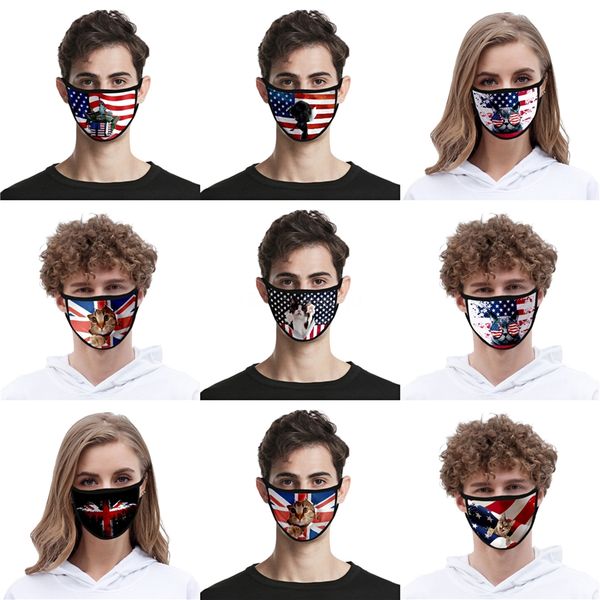 

in stock female male summer breathable cool lady mask can be washed and reused protective mask dustproof designer face mask#aq866