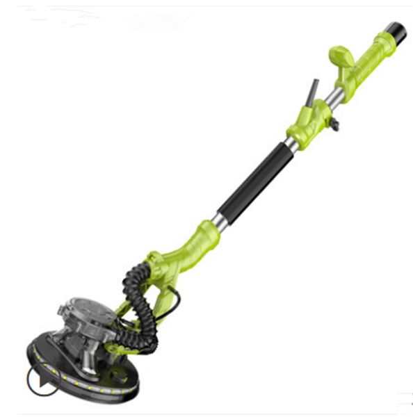 

220v 810w 1.9m hand-held long pole wall grinding machine, disc sanding machine,self-priming dust collection,led light
