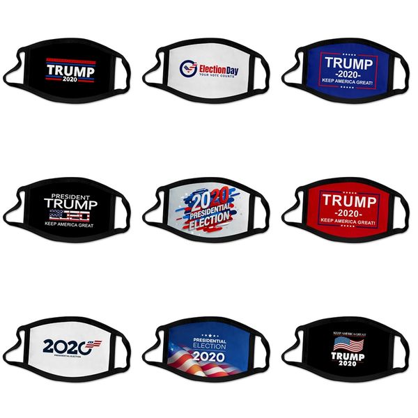 

дизайнер trump маски для лица маски мужчин черепа личности 3d face пылом мода печать ice шелковой ткани можно стирать маски # 295, Black