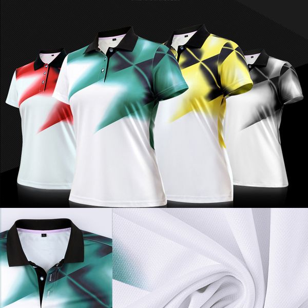 

2019 new women golf shirt polyester quick dry fabric red white, green, yellow grey lady summer sportswear upper shirts s~xxl, Black;blue