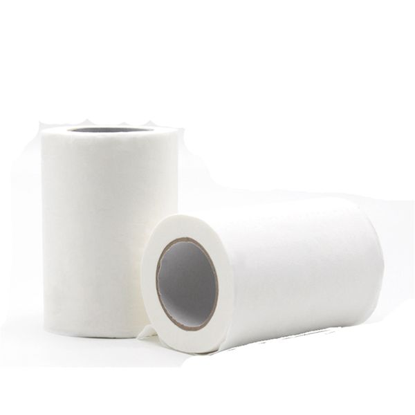 

white toilet paper roll 4 ply toilet roll tissue skin-friendly highly absorbent hand towels for washroom daily use jk1912