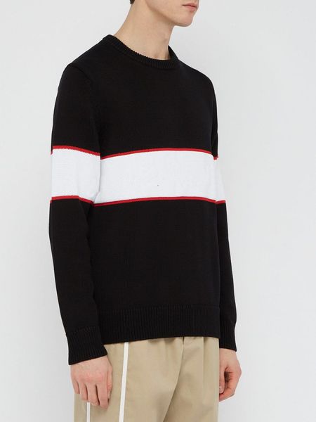 

новй бѬенд еѬнй виеѬ пѬгђн  белой полоой и бђкв логоипа Ѭикоажне л, White;black