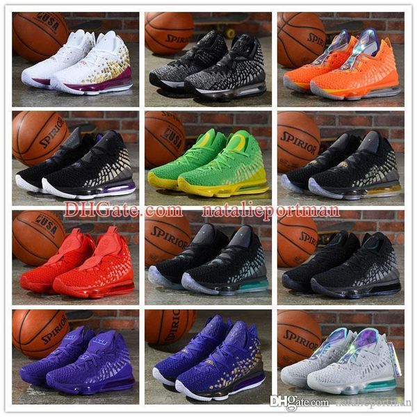 

lebron xvii 17 basketball shoes mens future air i promise lakers bron 2k currency red carpet purple & gold in the arena infrared james 17 14, Black