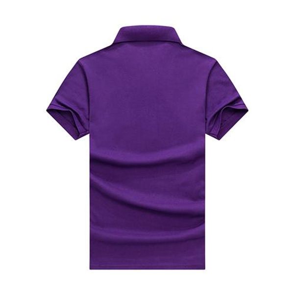 

running short sleeve trendy men's quick-drying round neck short-sleeved lapel t-shirt wo-46, Black