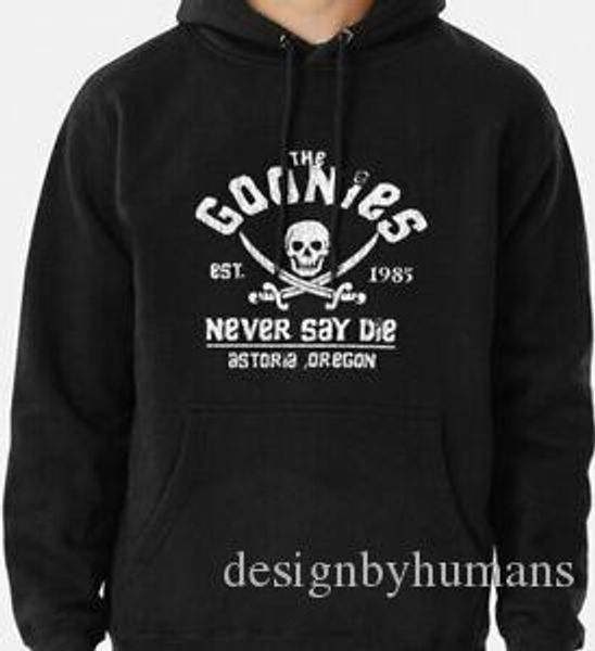 

goonies never say die men 039 s blahoodie, Black