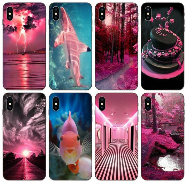 

[tongtrade] love pink black case for iphone 11 pro max x xs xr 8s 7s 6 5 se samsung j2 j3 j5 j7 prime huawei y6 htc desire 820 soft tpu case