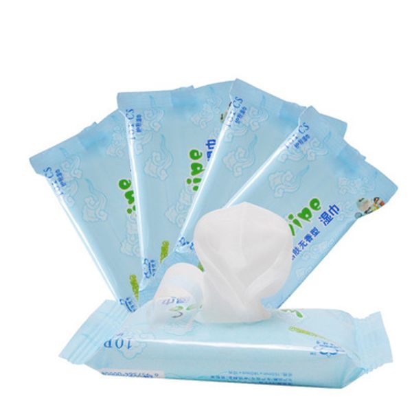 

дезинфицирующие салфетки 10 таблеток 1 упаковка одноразовые очищающие влажные салфетки 10 таблеток без запаха портативный чехол для взрослых