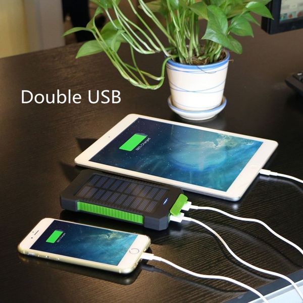 

battery mah charger 20,000 portable Powerbank dual external port phone powerbank for and charger mobile mobil solar