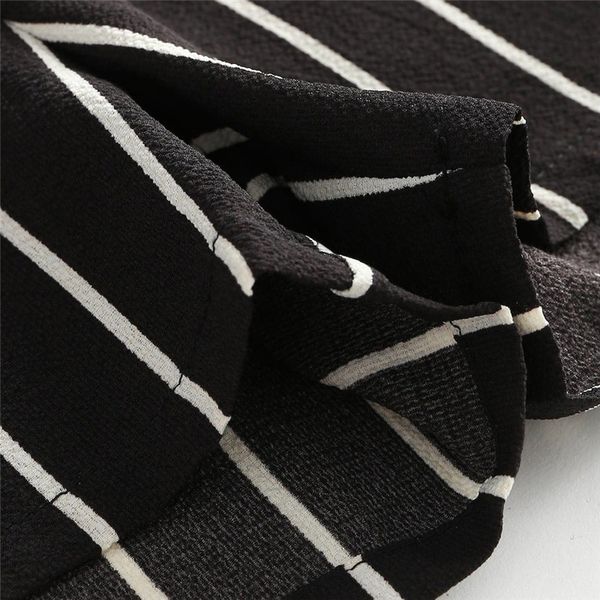 

2020 healthy антибактериальных женщины без рукавов strappy короткие полосатого cami игровой одежды пояс romper комбинезон дама комфортной си, Black;white