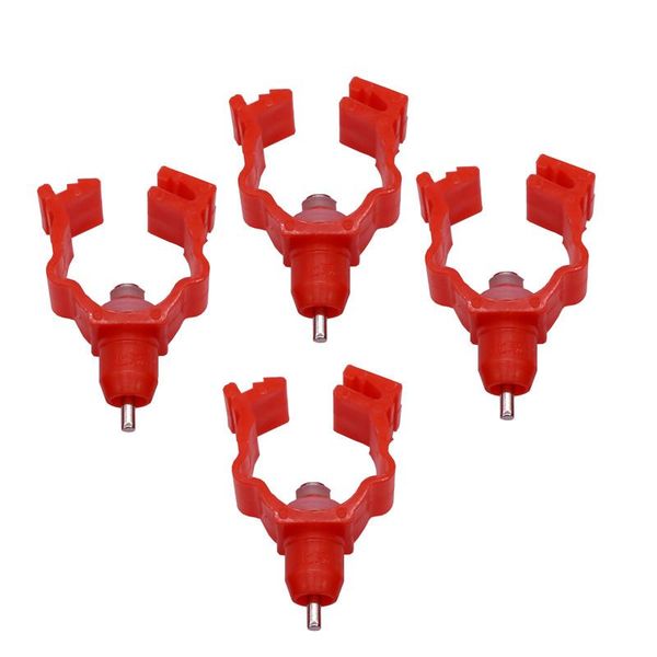 2019 Bag Cute Chicken Nipple Water Drinker Poultry Feeder