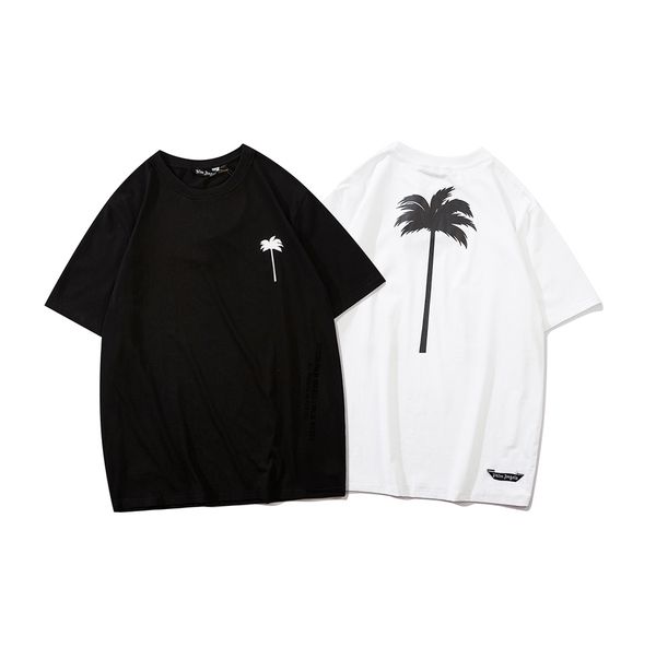 

20s / палм мужчина роскошь tshirt италия дизайнер мода женщины марка воздух рубашка высокого качество прибытие футболка вышивка печать хлопо, White;black
