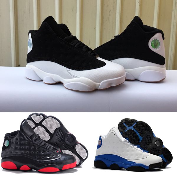 

2019 new mens 13 white flu game unc gym red taxi gamma french bordeaux dark grey wool basketball shoes blue suede sports sneaker eur36-47