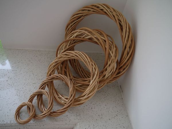 

wicker garland various models from 10cm to 25cm