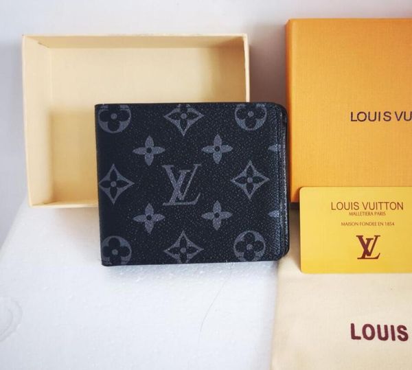 

2018 brand men short wallet, classic fashion male patchwork purse with coin pocket card holder with gift box, Red;black