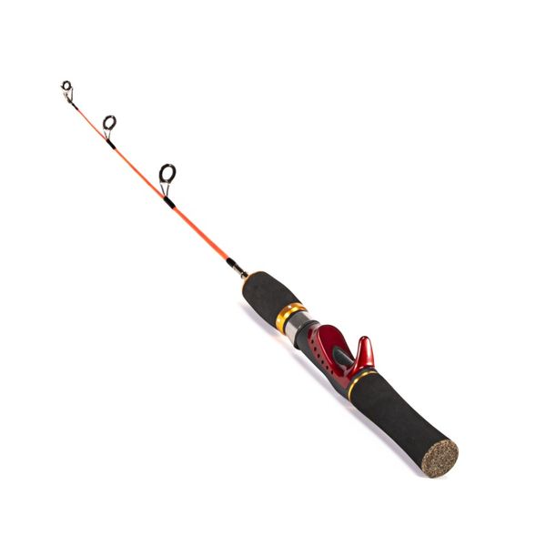 

52cm ice fishing rods fishing tackle spinning casting hard rod travel sea rod grip with the foam material