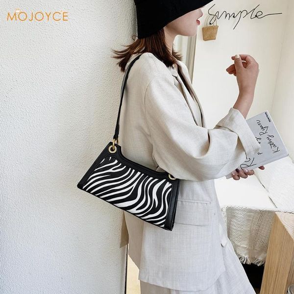 

elegant pu leather armpit handbags women evening clutch bag animal pattern pu shoulder totes ladies purse handbag