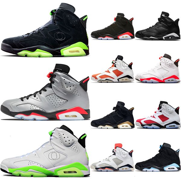 

6s infrared bred 6 men basketball shoes reflective dmp tinker unc oreo mens designer trainer sports sneakers size 41-47 wholesale