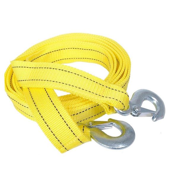 

4 m 5 ton traction belt car towing cable snatch strap pull rope heavy duty road truck pulling rope