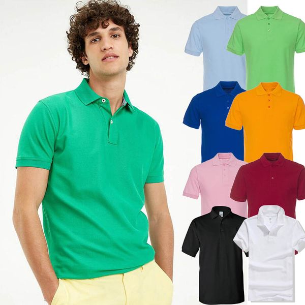 

Embroidery TH Emblem Luxury Design Designer Male Summer Turn-Down Collar Short Sleeves Polo Shirt Men Top Plus Size A2011