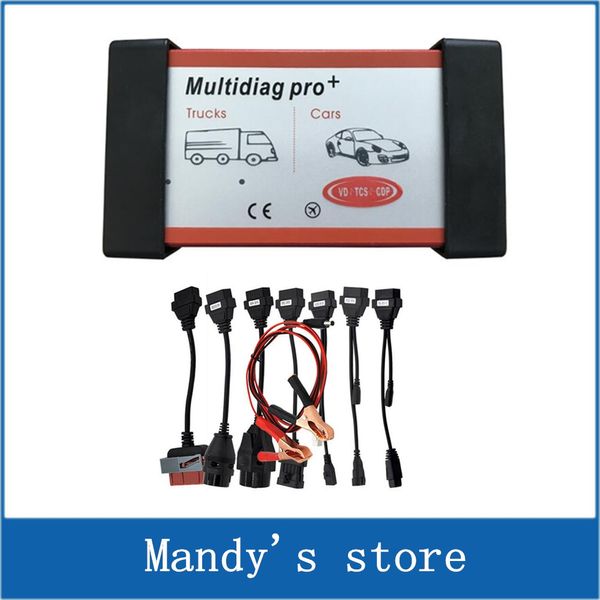

multidiag pro+ 2015.r1 /2014.r2 software for cars/trucks and obd2 scanner vd tcs cdp pro plus diagnostic tool + car cables