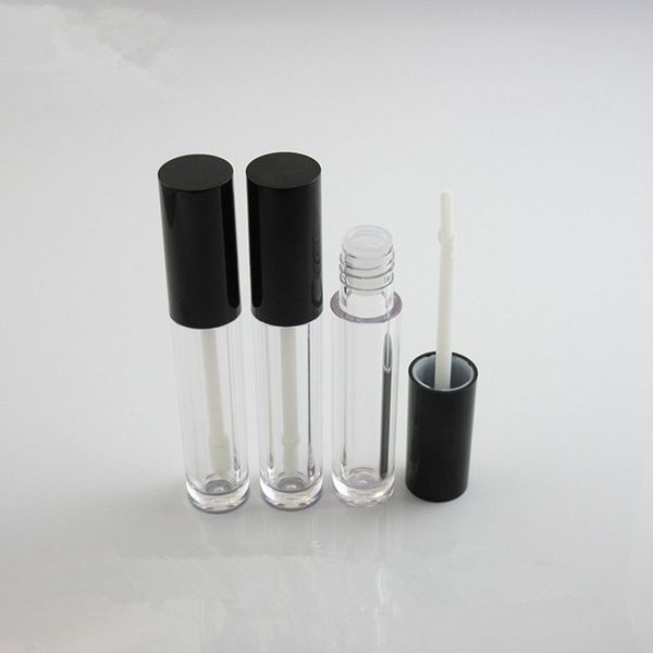 5ml Esvaziar Limpar Líquido Batom recarregáveis ​​garrafa DIY cosméticos Lip Gloss tubo Balm viagem Container rápido transporte F3701
