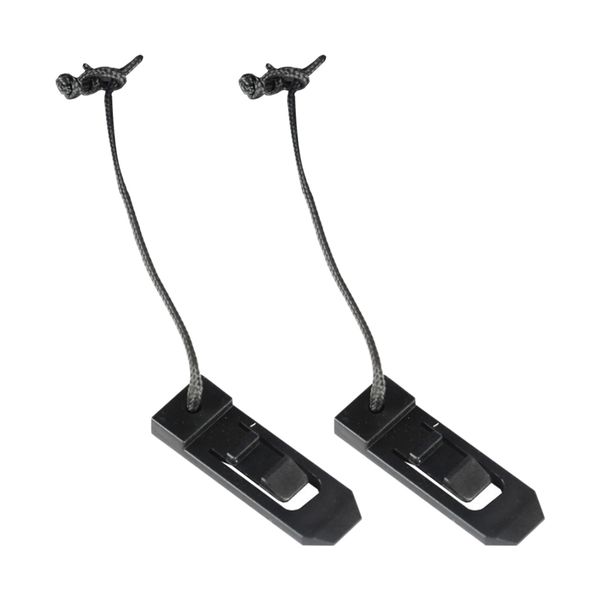 

2x plastic surfboard longboard surfing sup fins clip buckle accessaries