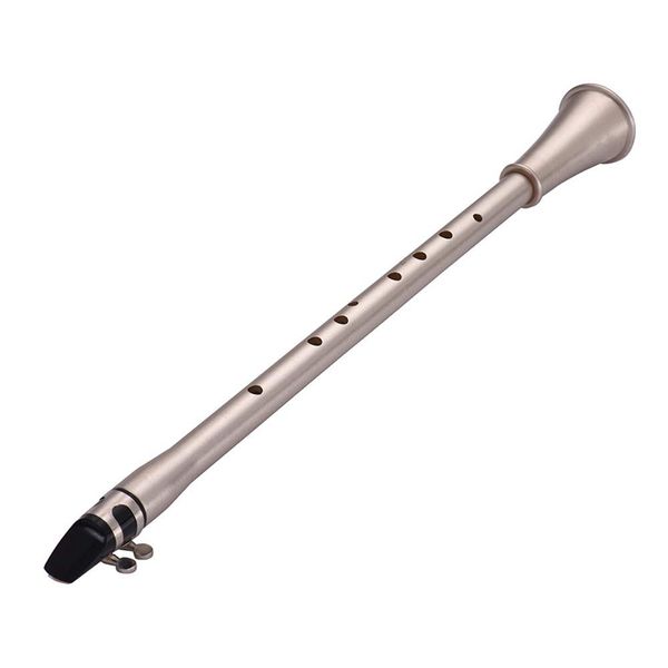 

mini simple clarinet sax compact clarinet-saxophone abs material musical wind instrument for beginners with carry bag