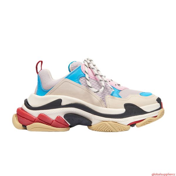 

triple s rainbow designer sneakers women mens trainers factory version 2019 new womens mens casual running shoes with