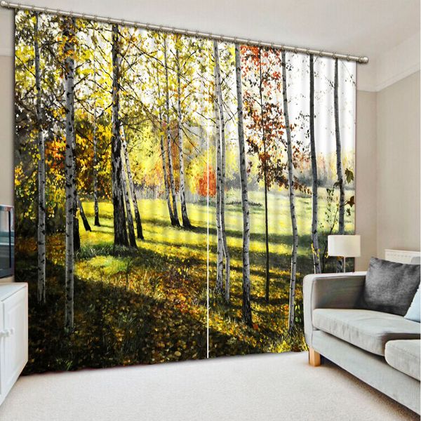 

grove in the sun curtain office bedroom 3d window curtain luxury living room decorate cortina