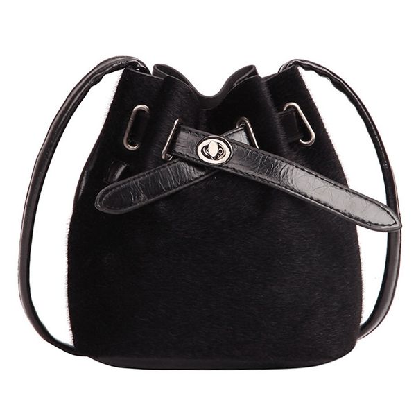 

vintage women plush leopard print shoulder bag velvet messenger bags fashion crossbody bag female bucket bags #t1g