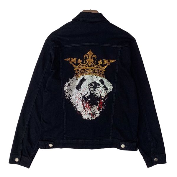 

2019 new fashion men jacket brand mens designer jackets beads mens clothing slim lapel denim jacket windbreaker plus size m-3xl, Black;brown