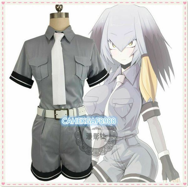 

горячее аниме kemono friends japari park rpg shoebill косплей костюм, Black;red