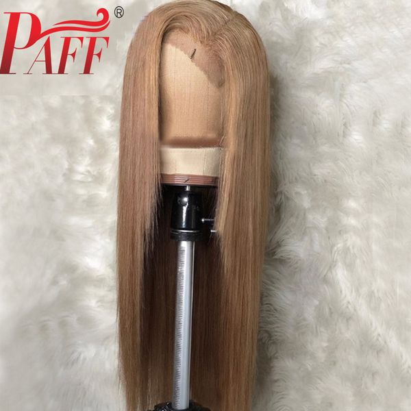 

paff blonde color silk straight hair wigs full lace human hair wigs pre plucked full lace wigs with natural hairline brazilian remy, Black;brown