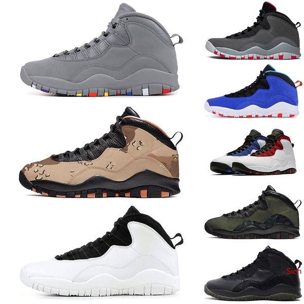 

mens basketball shoes 10s cement 10 mens sports shoes stealth tinker-racer blue desert camo chicago im back sneakers size 7-13