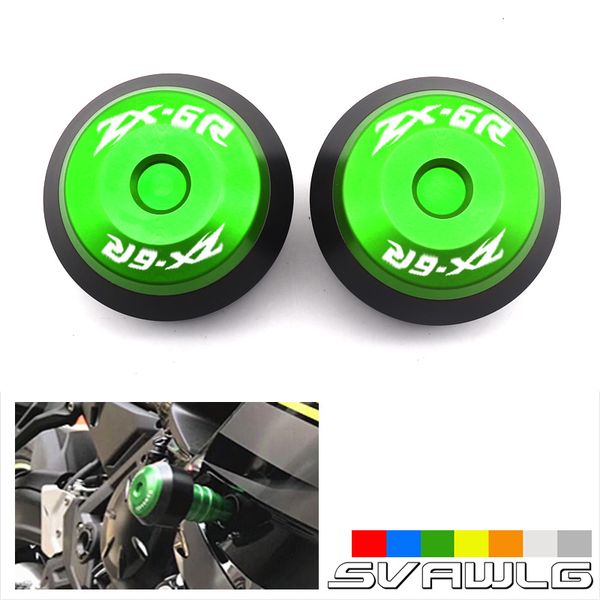 

for ninja zx-6r zx6r zx 6r 2013-2017 motorcycle cnc falling protection frame slider fairing guard crash pad protector