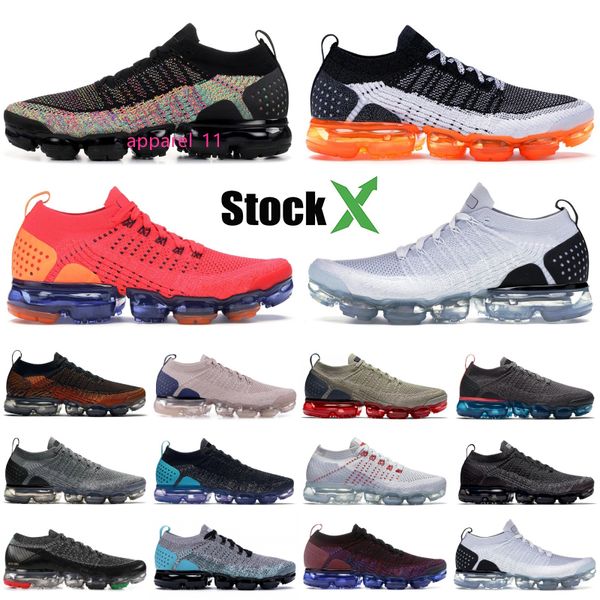 

fly 2.0 running shoes triple black white cny safari mens designer sneakers oreo thunder grey knite designer shoes