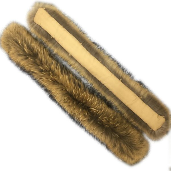 

women children high-end large 100% real raccoon fur collar scarf noble genuine full fox fur collar shawl wrap hat strip scarves, Blue;gray