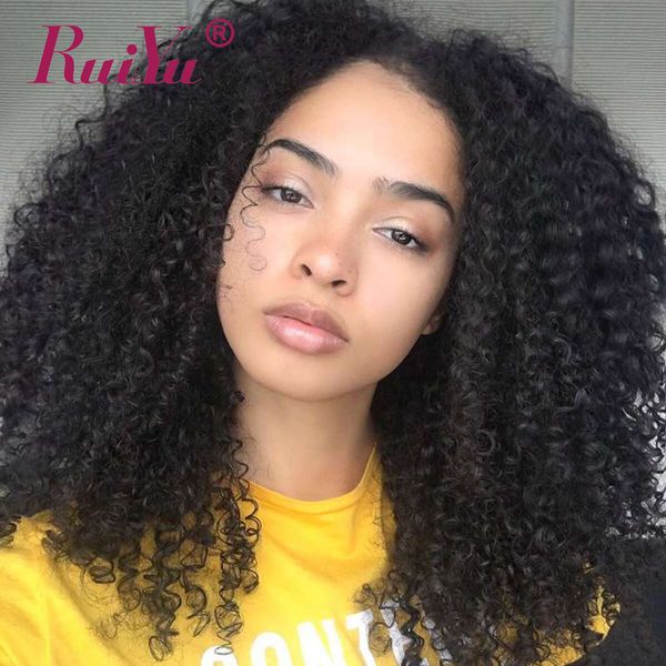 

индийский kinky завитые парики фронта шнурка pre сорванные с ребенком волос 13x6 фронта шнурка человеческих волос парики для чернокожих женщ, Black;brown