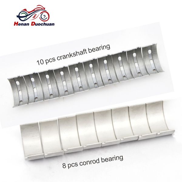

motorcycle engine crankshaft tile crank shaft & connecting con rod bearing for yzf1000 yzf 1000 r1 2004 2005 2006 2007