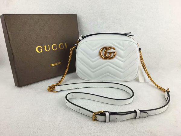 

2019 new fashion shoulder bags chain men's and women's classic handbags pu crossbody bags #13;gucci
