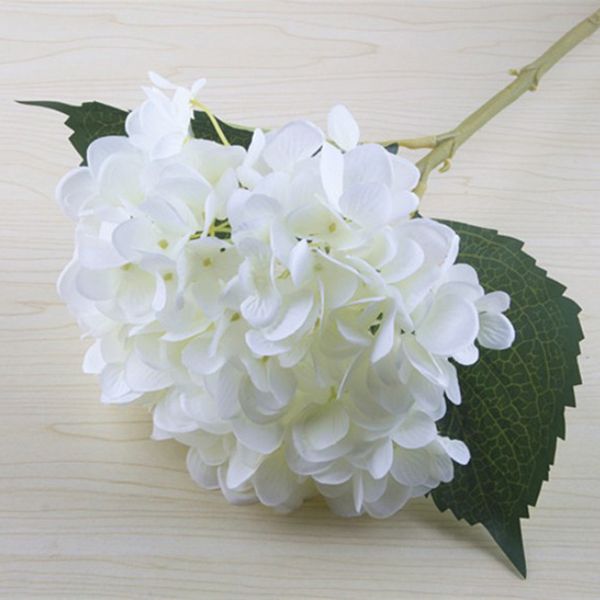 

newly artificial hydrangea bouquet rose cloth flowers wedding bridal party decor