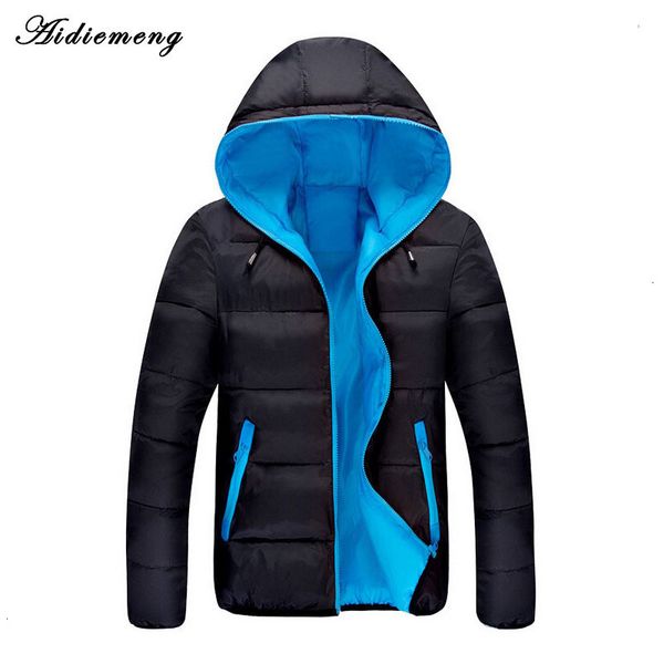 

men's winter paka coat, men's lightweight coat, cotton traditional hat, thick winter pascal, overcoat, Black