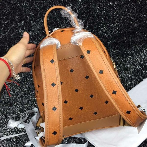 

brand new arrival fashion punk rivet backpack school bag backpack student bag travel stark backpack