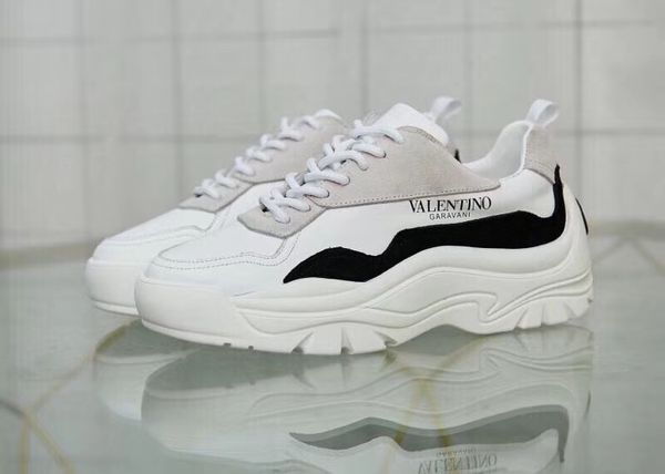 

white women's leather shoes men's and women's casual shoes black gold red fashion comfortable flat shoes size 35-46 0298