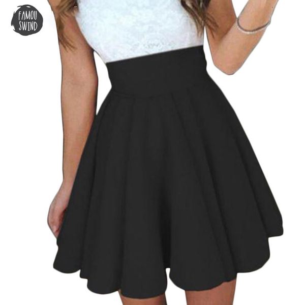 

pleated skirt for clothing 2019 new students school skirt women dance women short skirts ball gown puff skirt black