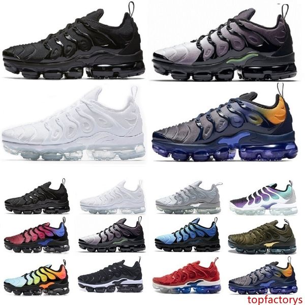 

new 2019 mens shoe sneakers tn plus breathable air cusion desingers casual running shoes new arrival color us5.5-11 eur36-45