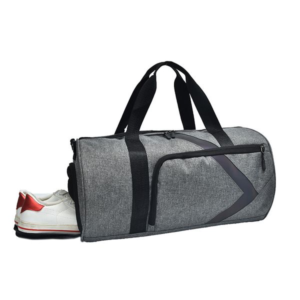 

fgoiball new shoes reflective travel bag large capacity men and women dry and wet separation yoga swimming sports fitness bag