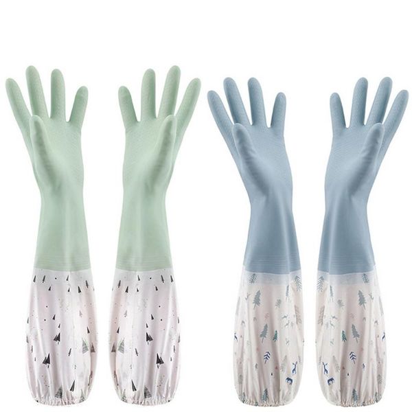 

beam mouth single-layer waterproof plastic durable washing home universal gloves kitchen disposable gloves#p6